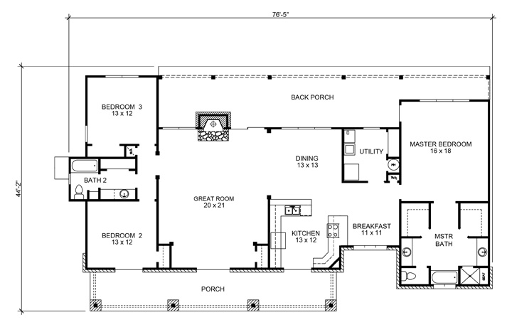 Floor Plan Main Level