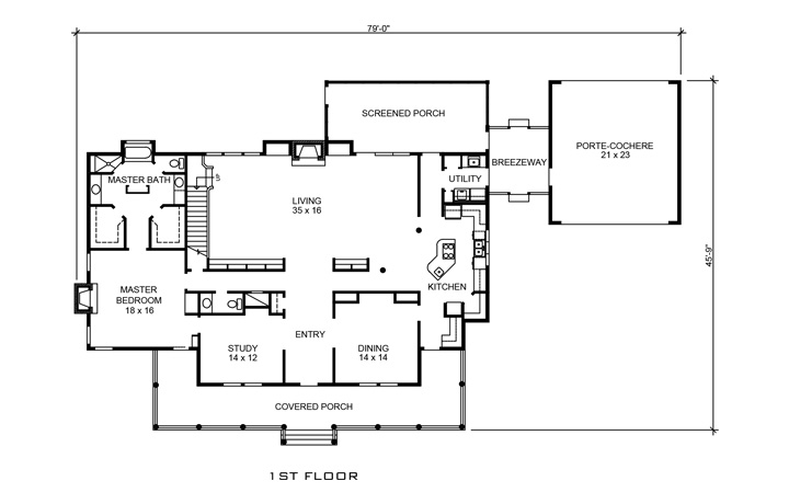 Floor Plan Main Level