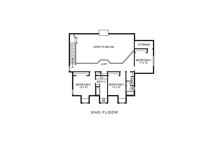 Floor Plan Upper Level
