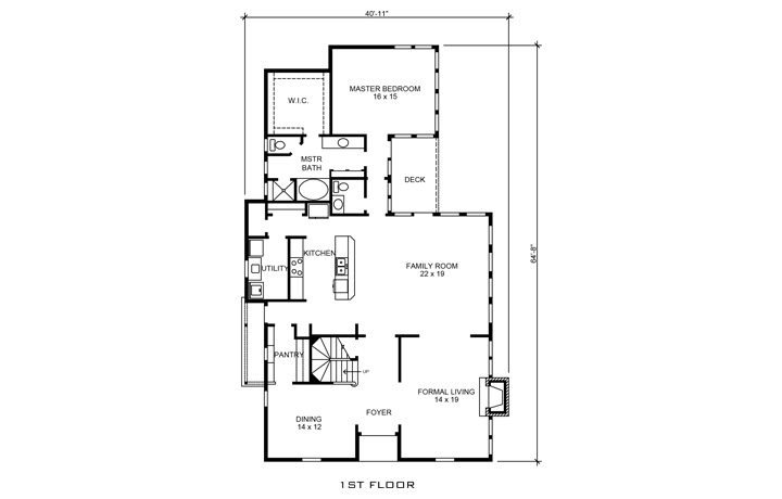 Floor Plan Main Level