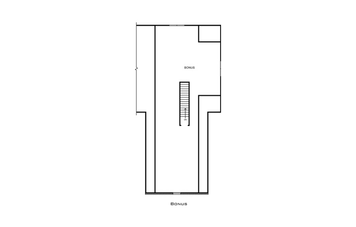 Floor Plan Bonus Room