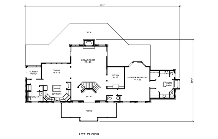 Floor Plan Main Level
