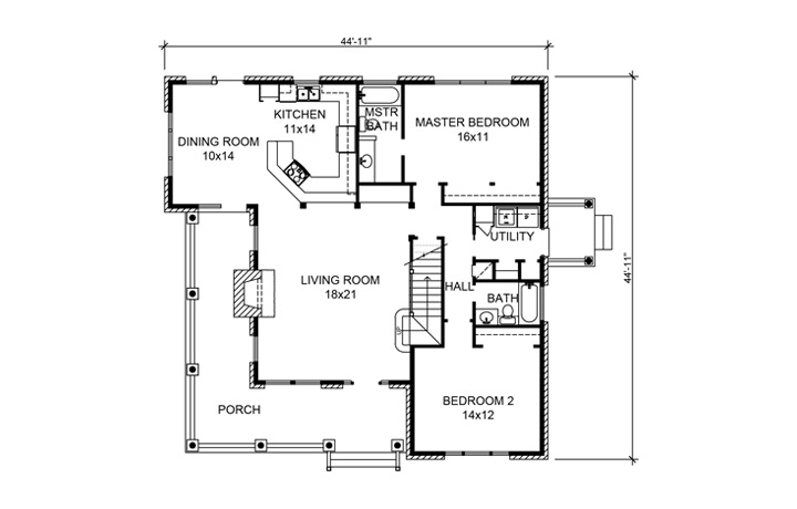 Floor Plan Main Level