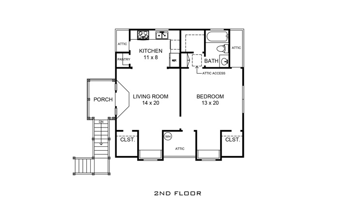 Floor Plan Upper Level
