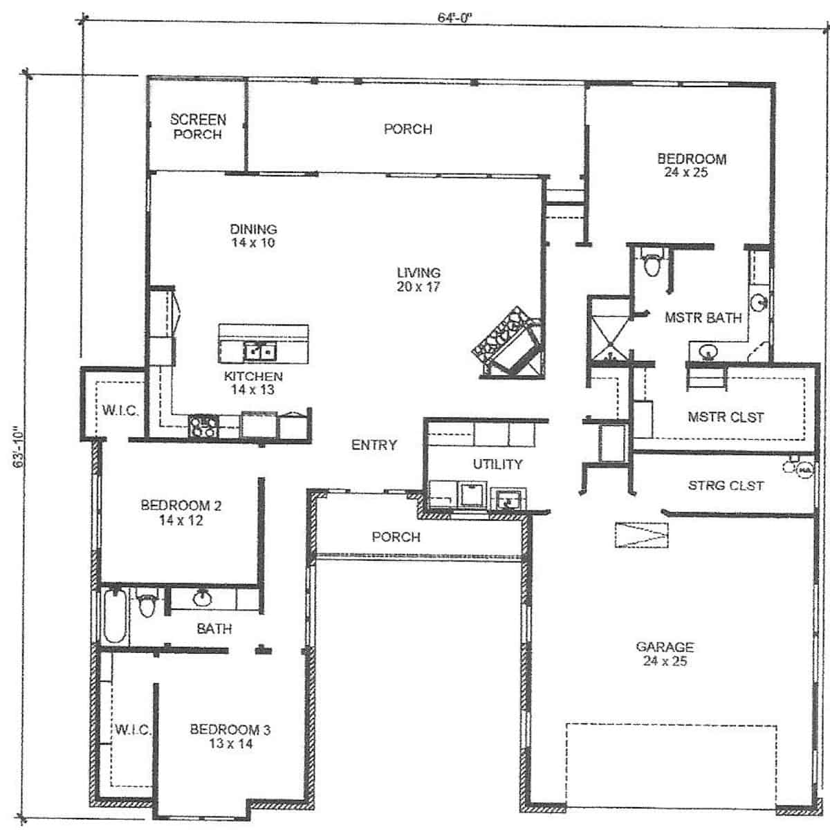 Floor Plan Main Level