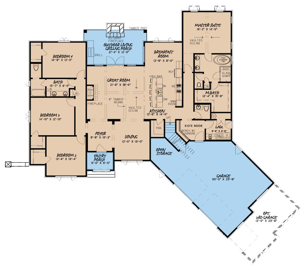 Floor Plan Main Level
