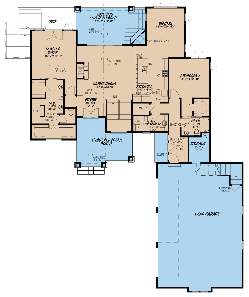 Floor Plan Main Level