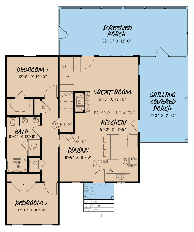 Floor Plan Main Level