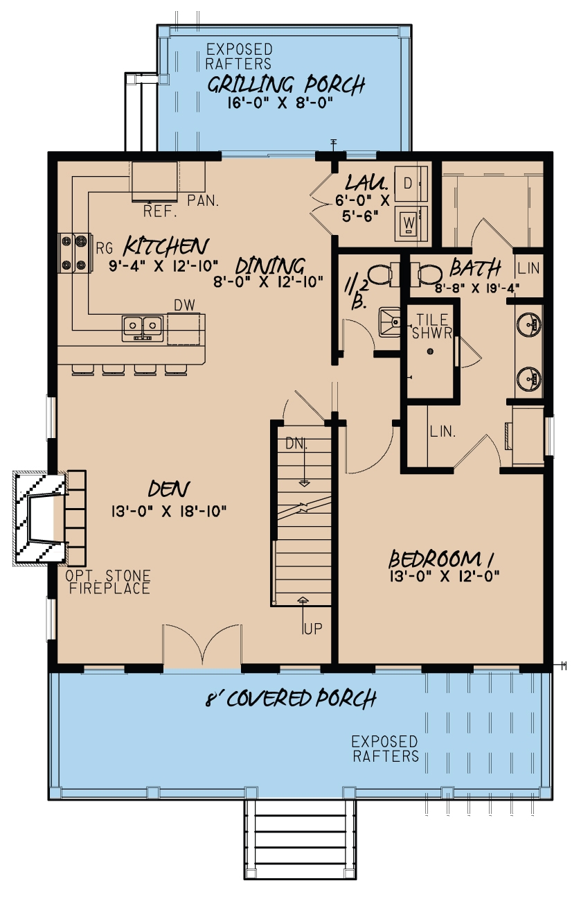 Floor Plan Main Level
