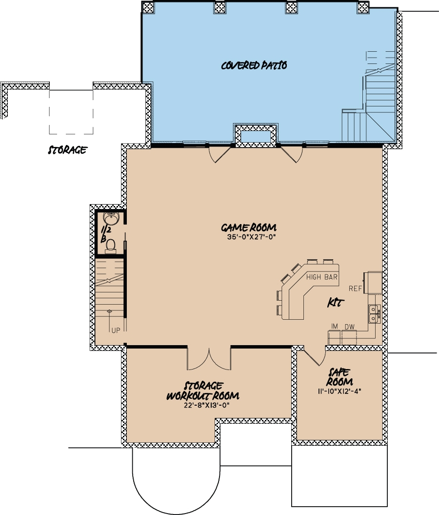 Floor Plan Basement