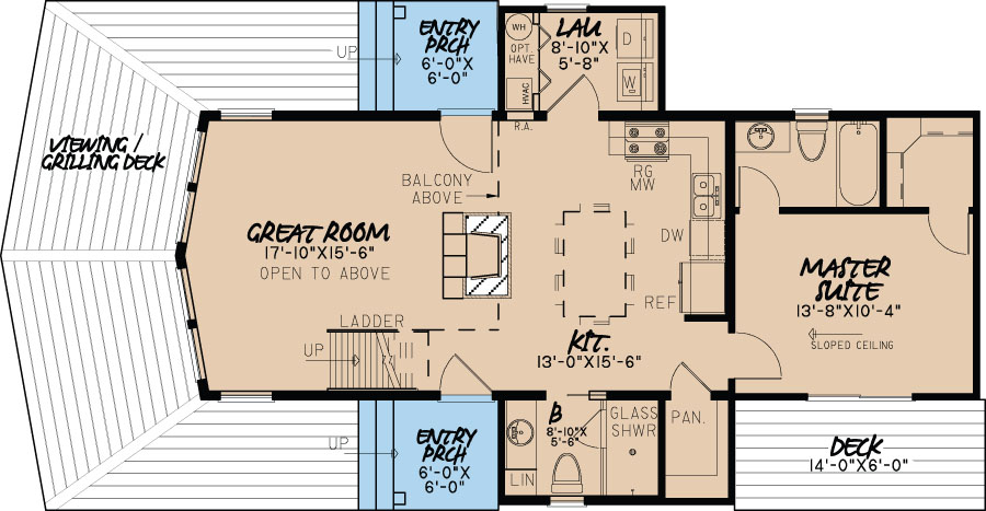 Floor Plan Main Level