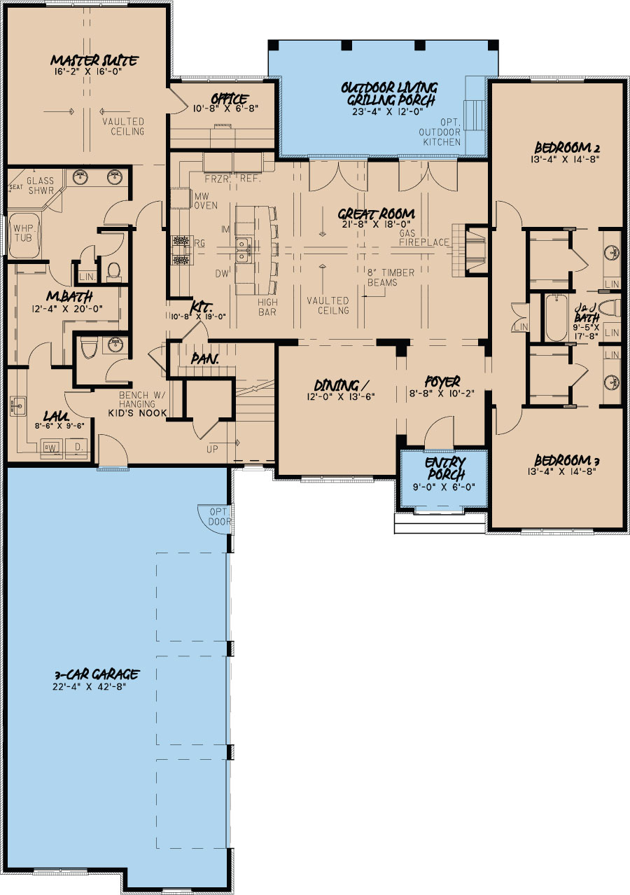 Floor Plan Main Level
