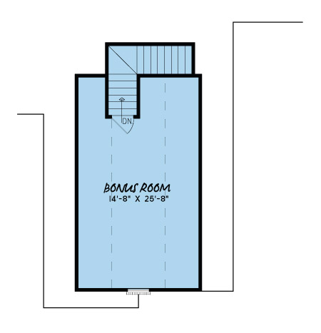 Floor Plan Bonus Room