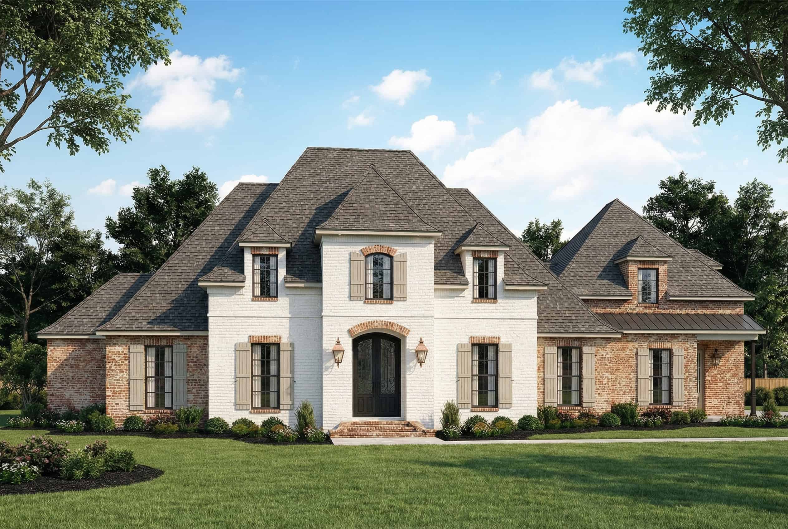 3-Bedroom, 2428 Sq Ft Craftsman Home Plan - 193-1014 - Main Exterior