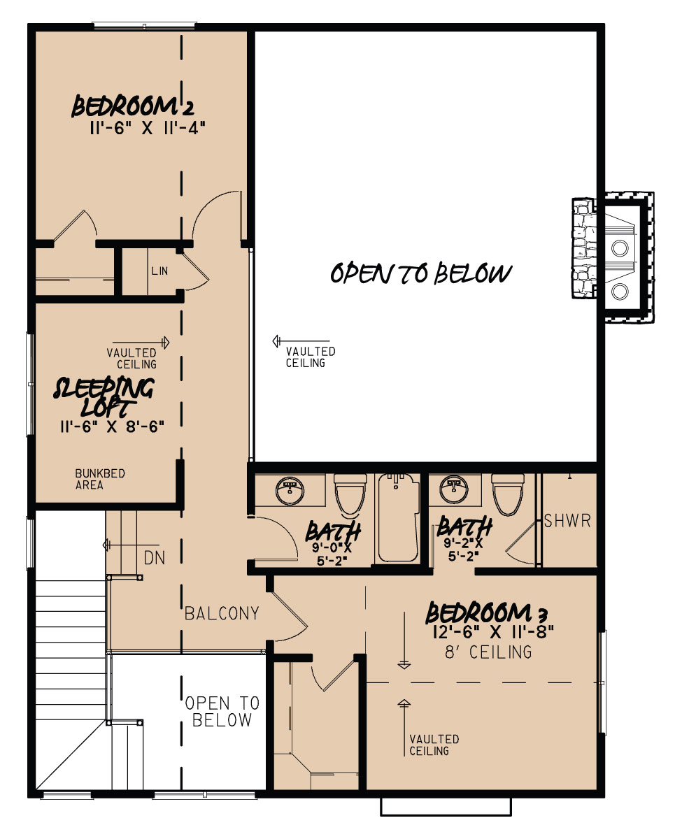 Floor Plan Upper Level