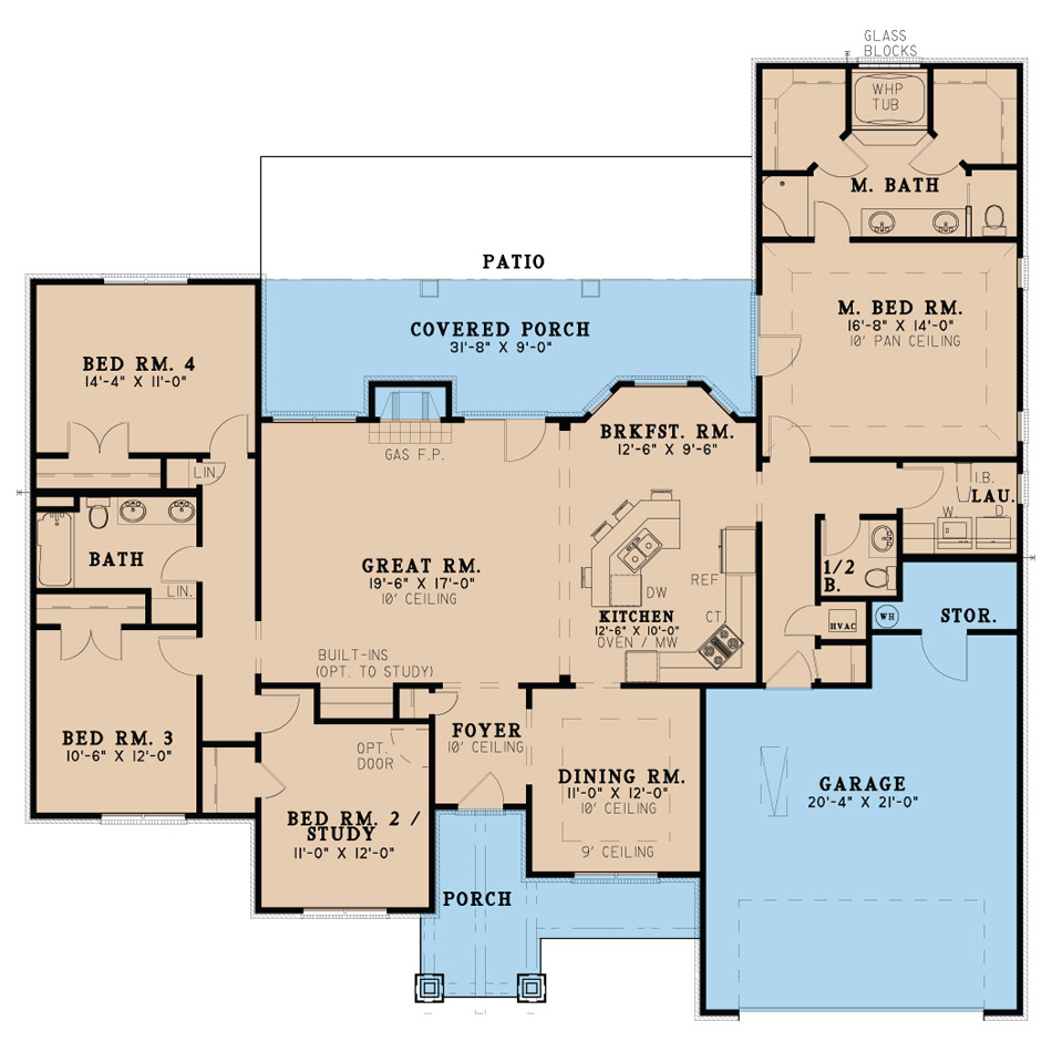Floor Plan Main Level