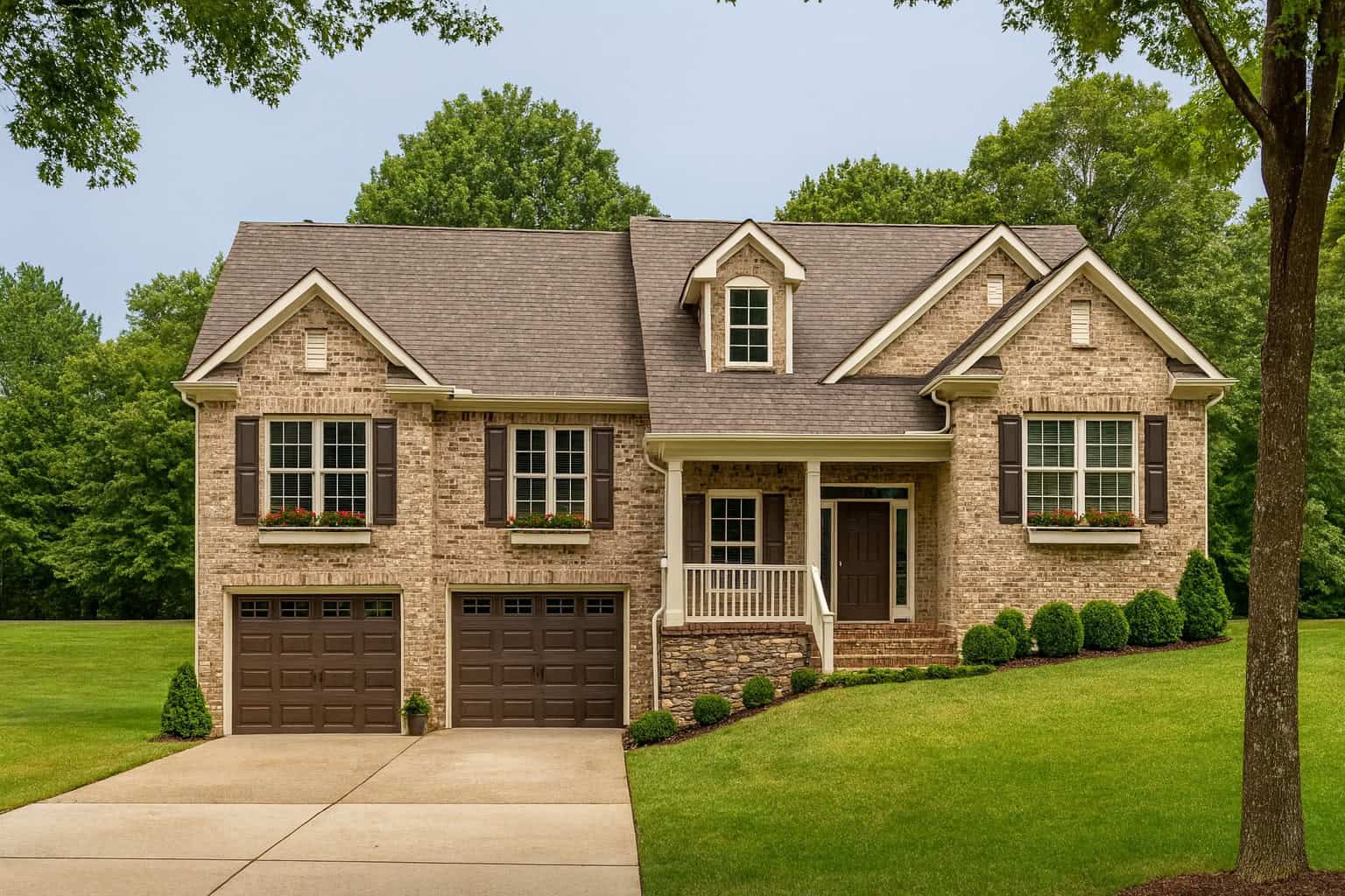 3-Bedroom, 2035 Sq Ft Country Home Plan - 193-1023 - Main Exterior