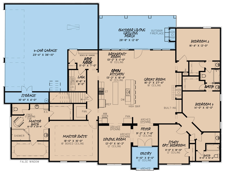 Floor Plan Main Level