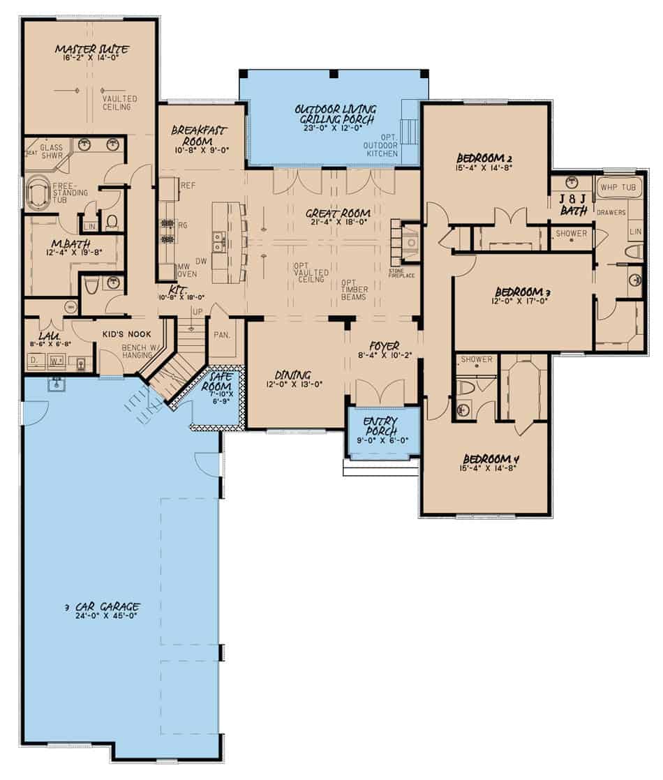 Floor Plan Main Level