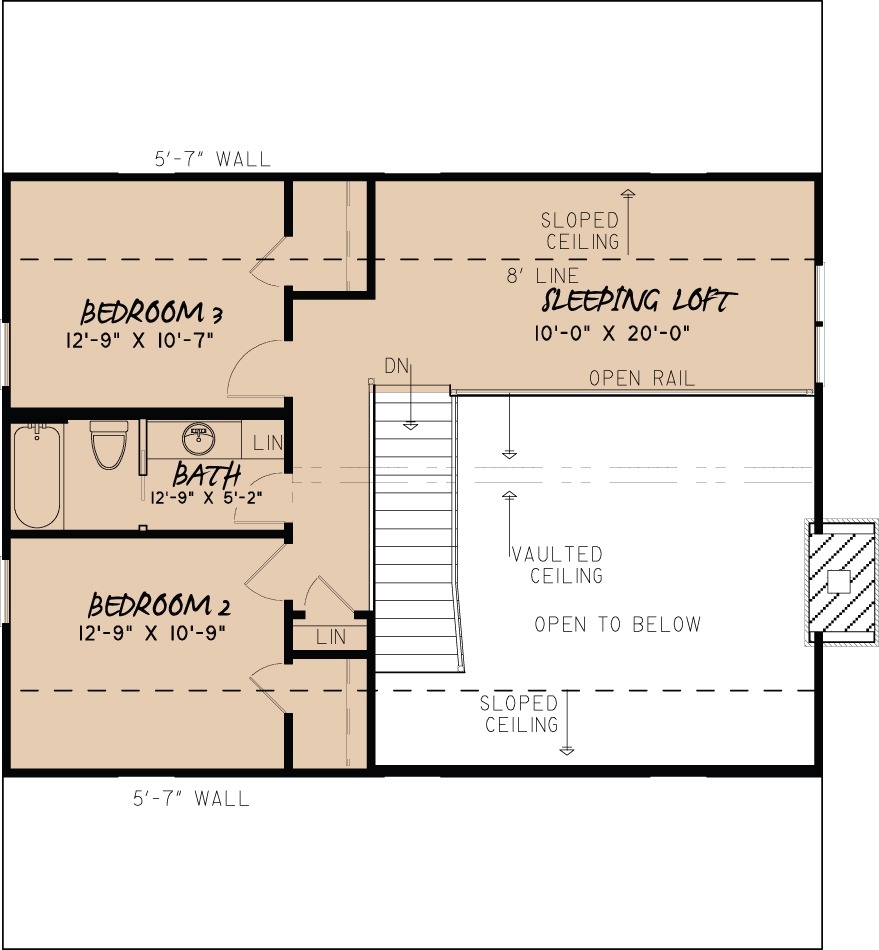 Floor Plan Upper Level