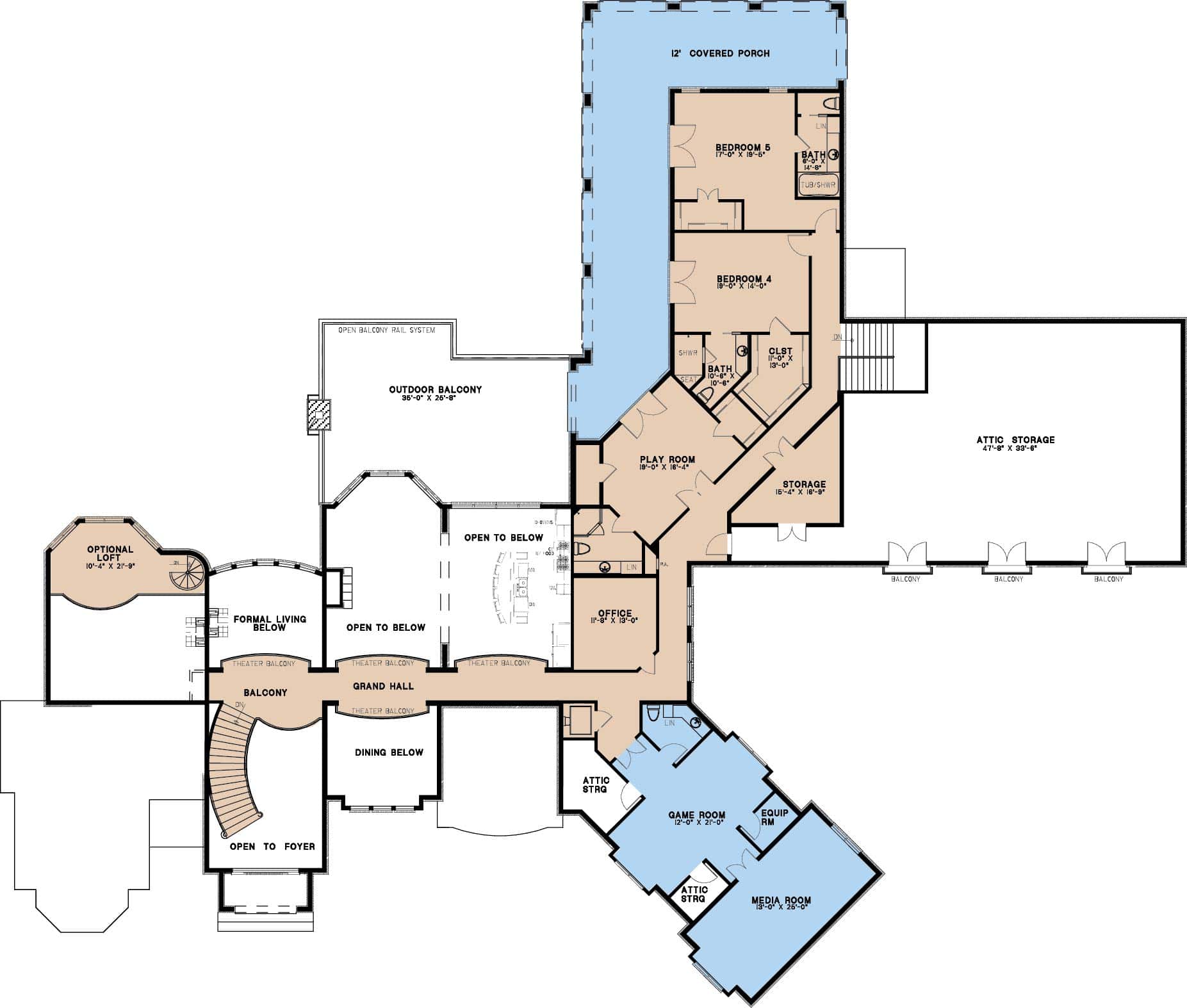 Floor Plan Second Story