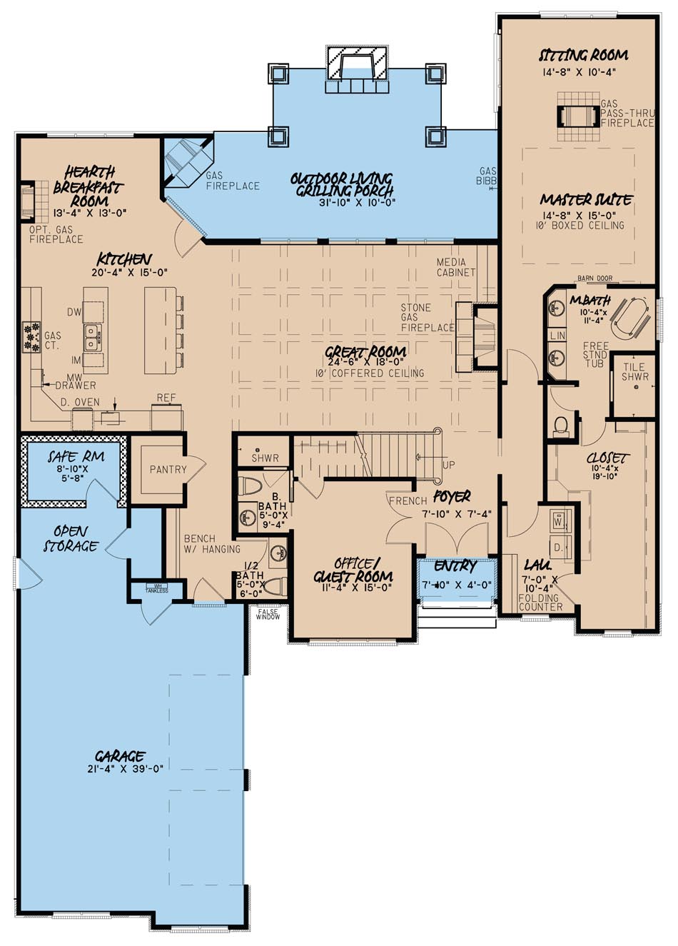 Floor Plan Main Level