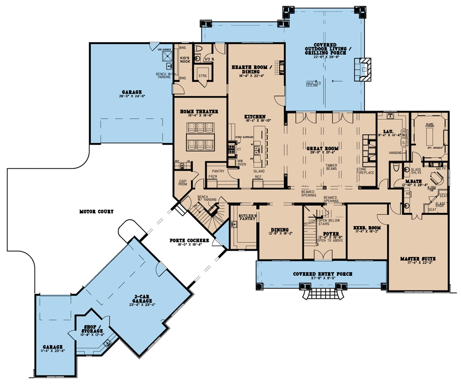 Floor Plan Main Level