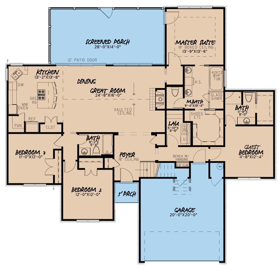 Floor Plan Main Level