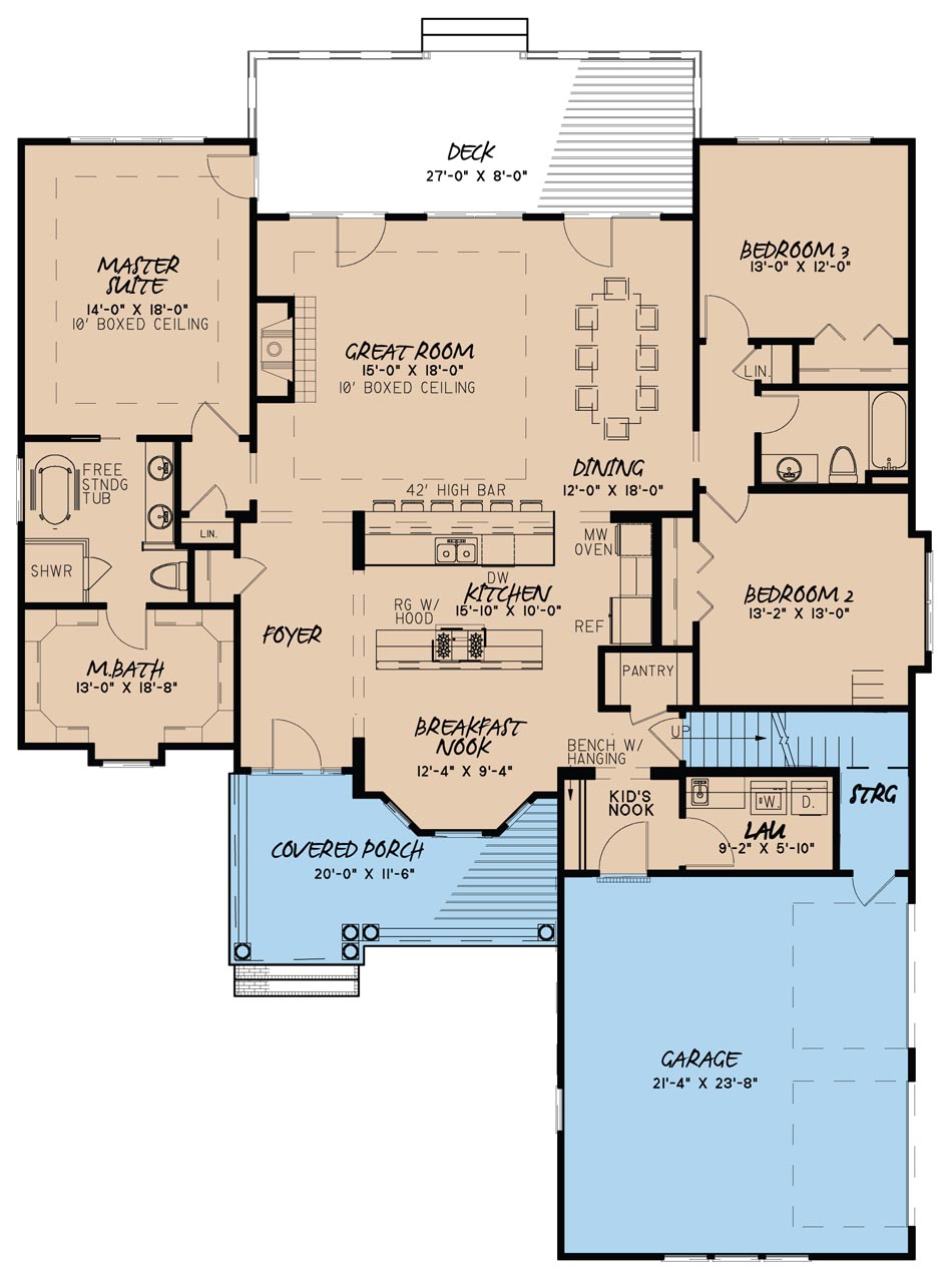 Floor Plan Main Level