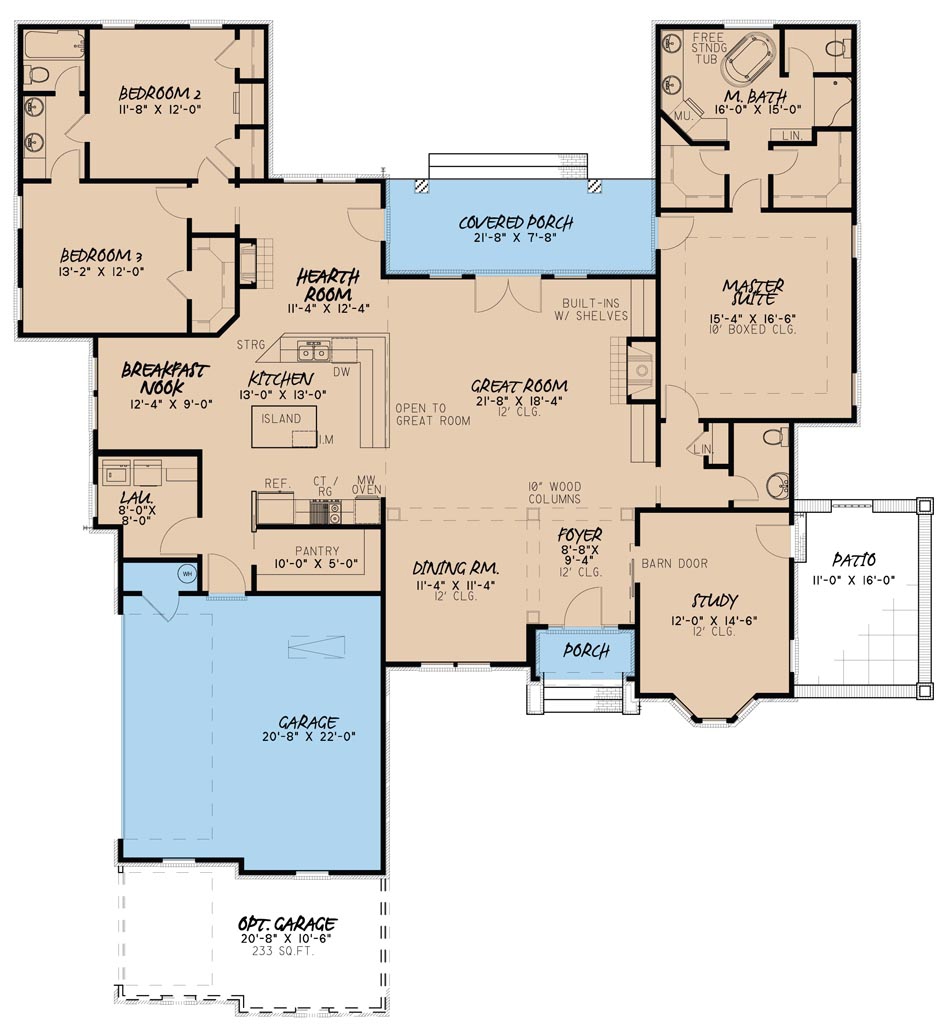 Floor Plan Main Level