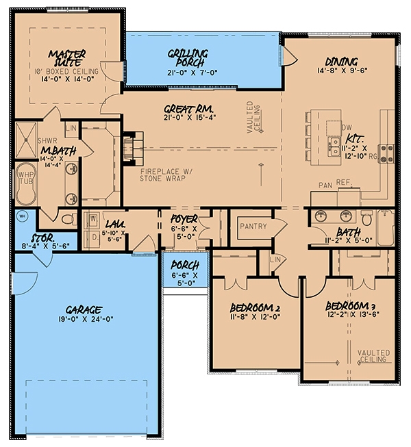 Floor Plan Main Level