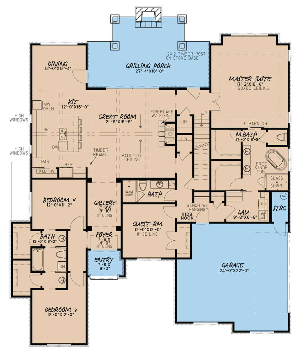 Floor Plan Main Level