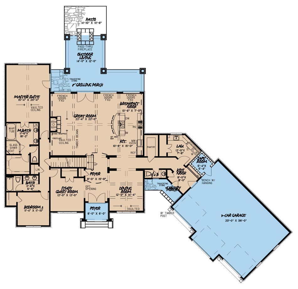 Floor Plan Main Level