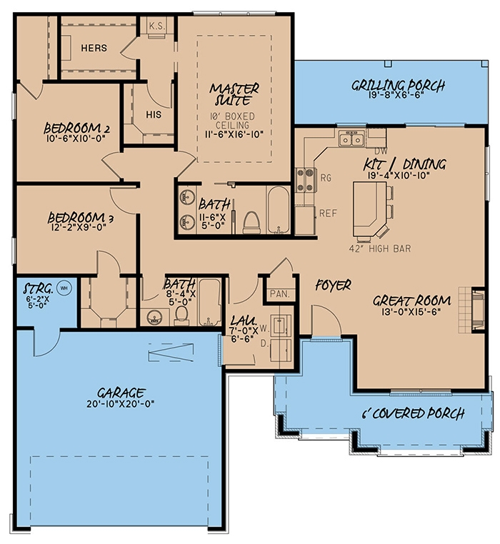 Floor Plan Main Level
