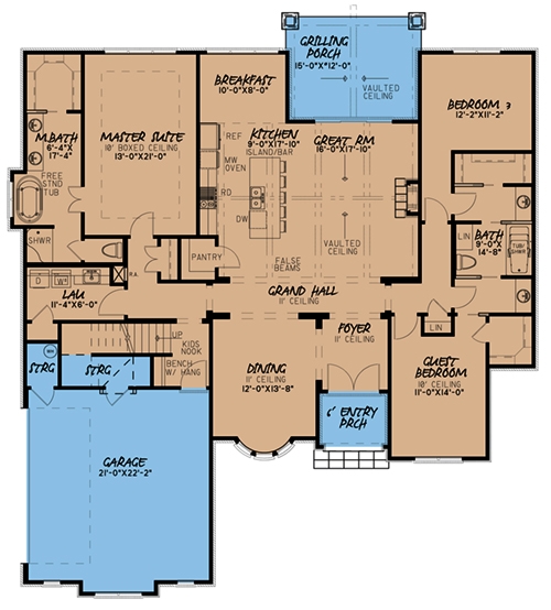 Floor Plan Main Level
