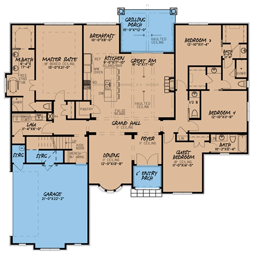 Floor Plan Main Level