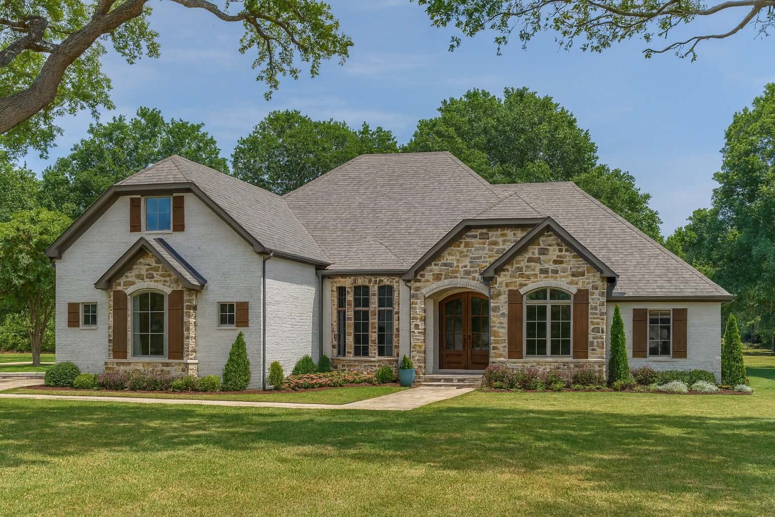 4-Bedroom, 2538 Sq Ft French House - Plan #193-1053 - Front Exterior