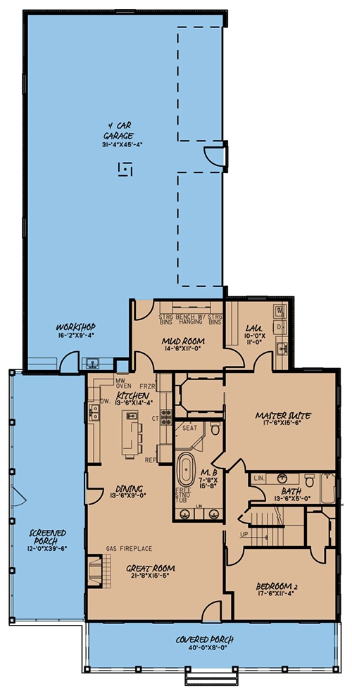 Floor Plan Main Level