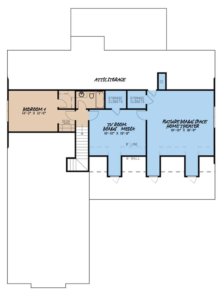 Floor Plan Upper Level
