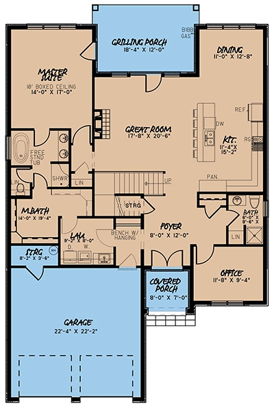 Floor Plan Main Level