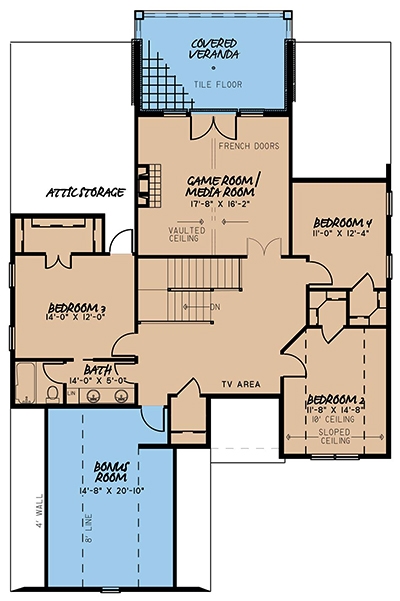 Floor Plan Upper Level