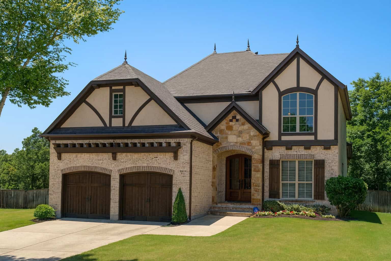 4-Bedroom, 3012 Sq Ft European House - Plan #193-1058 - Front Exterior