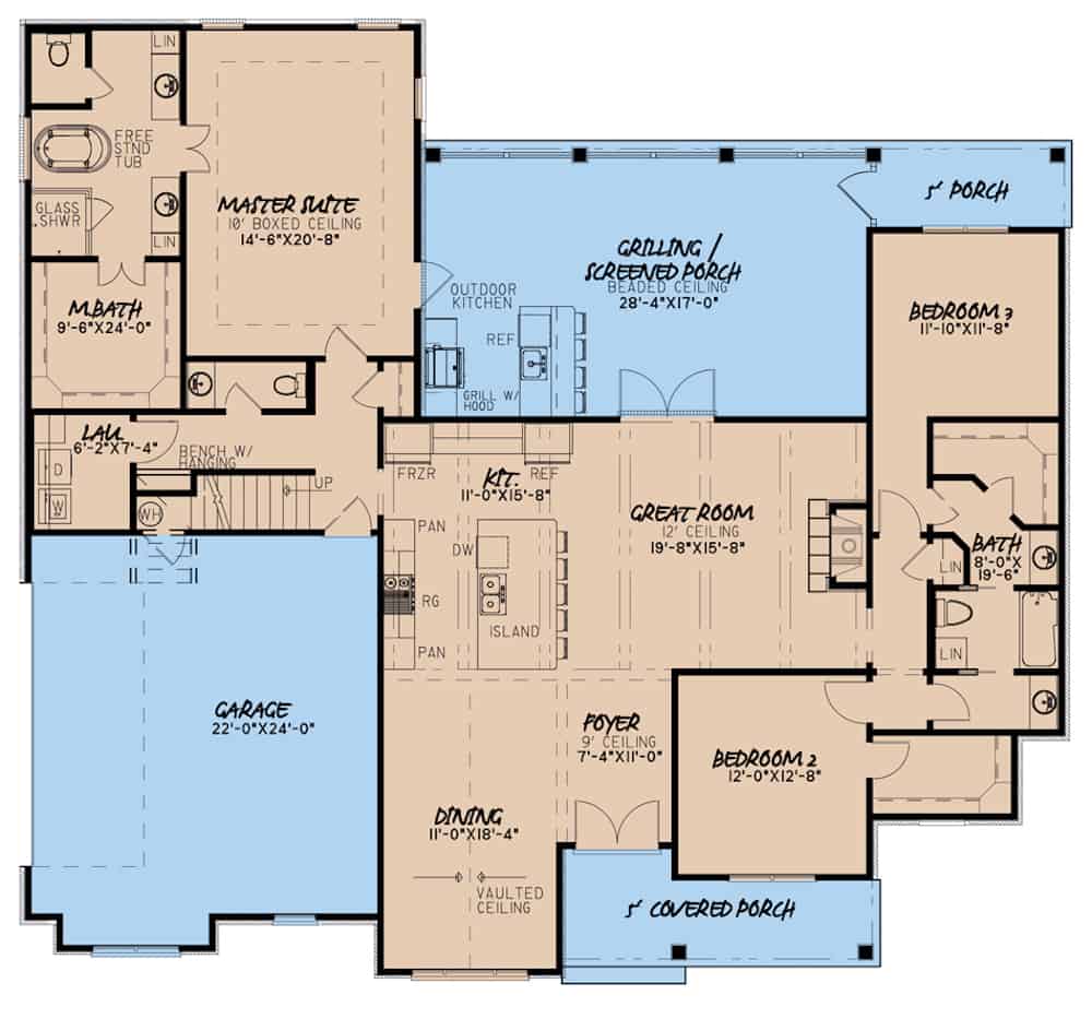 Floor Plan Main Level