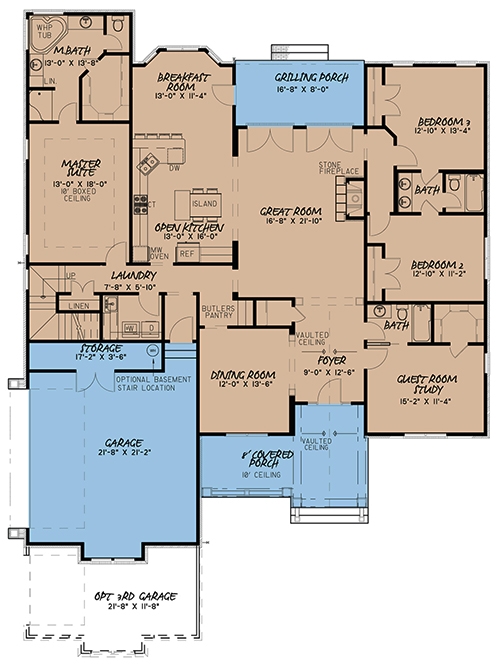 Floor Plan Main Level