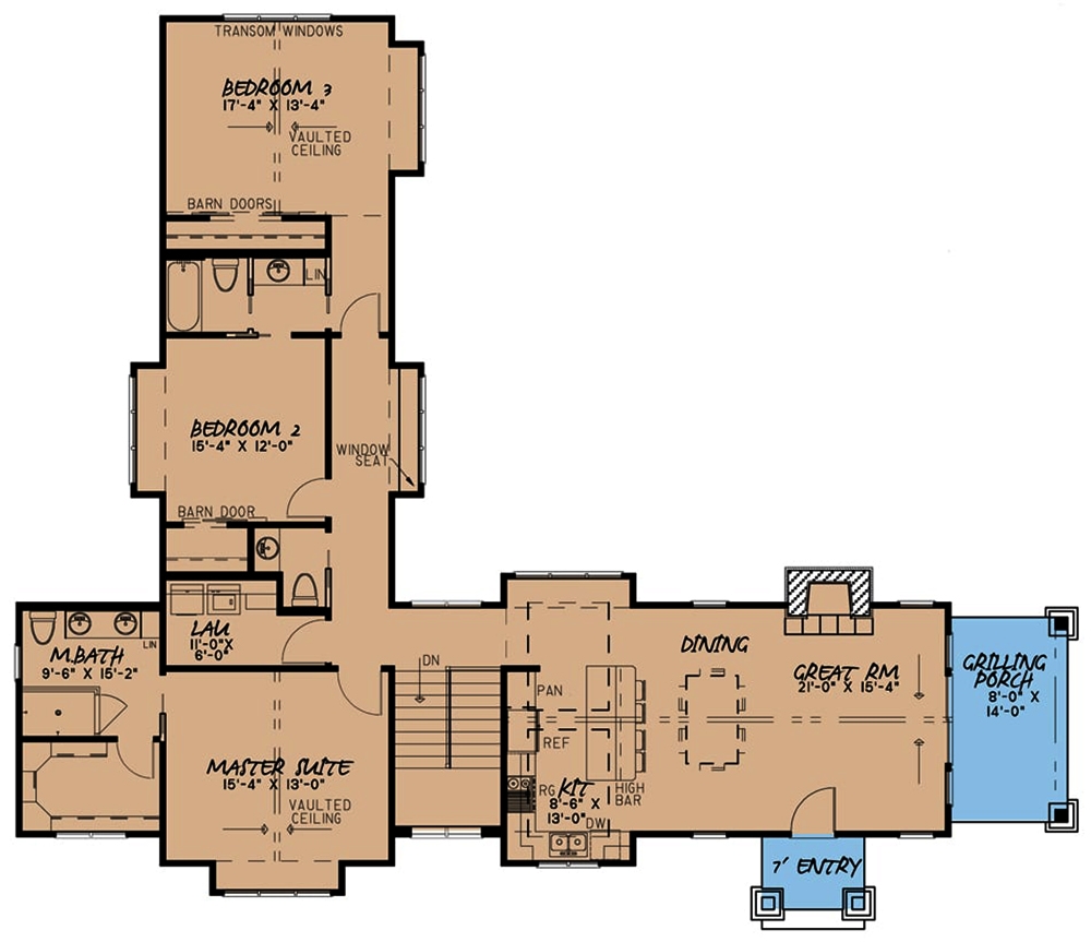 Floor Plan Main Level