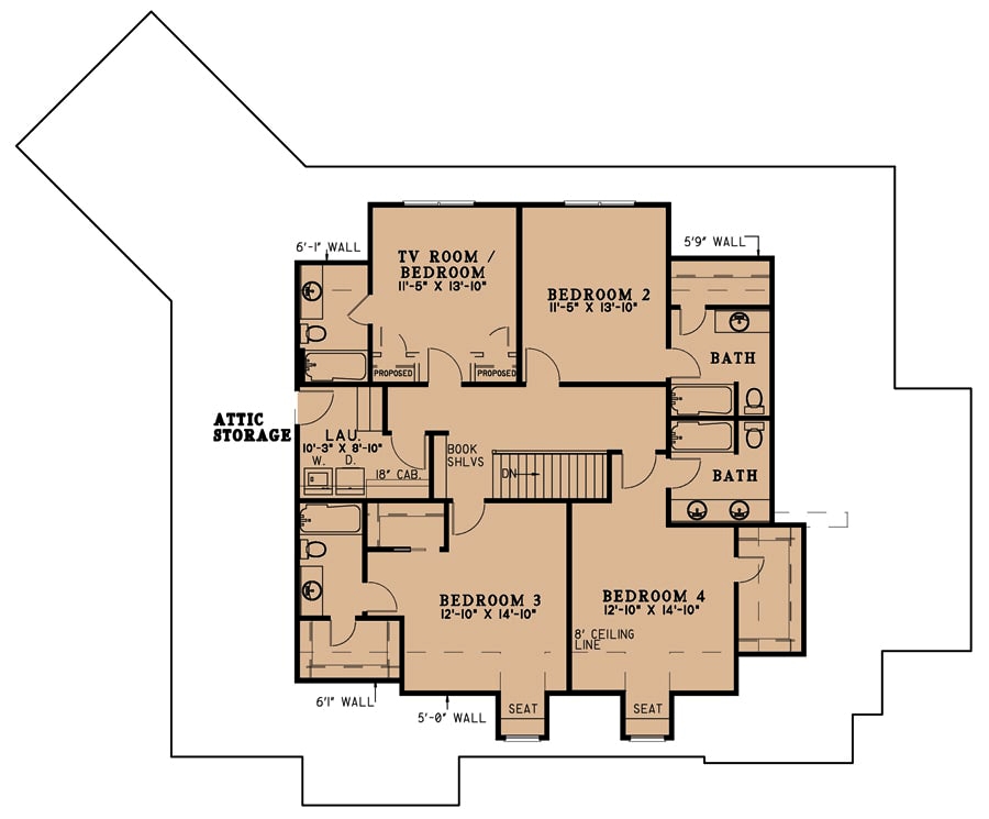 Floor Plan Upper Level