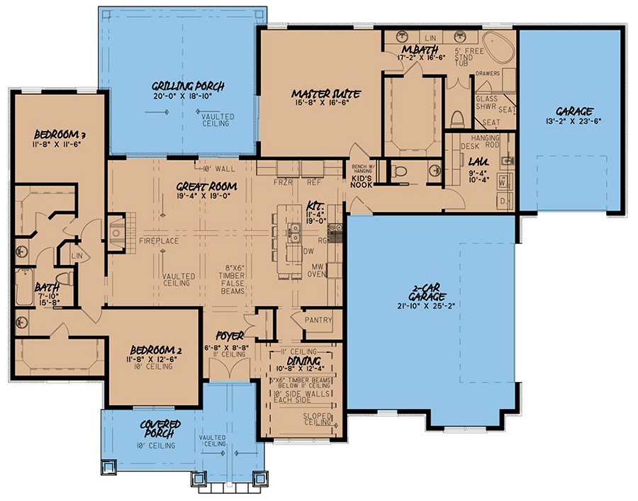 Floor Plan Main Level