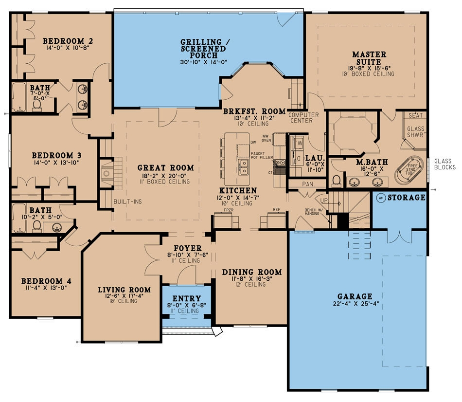 Floor Plan Main Level