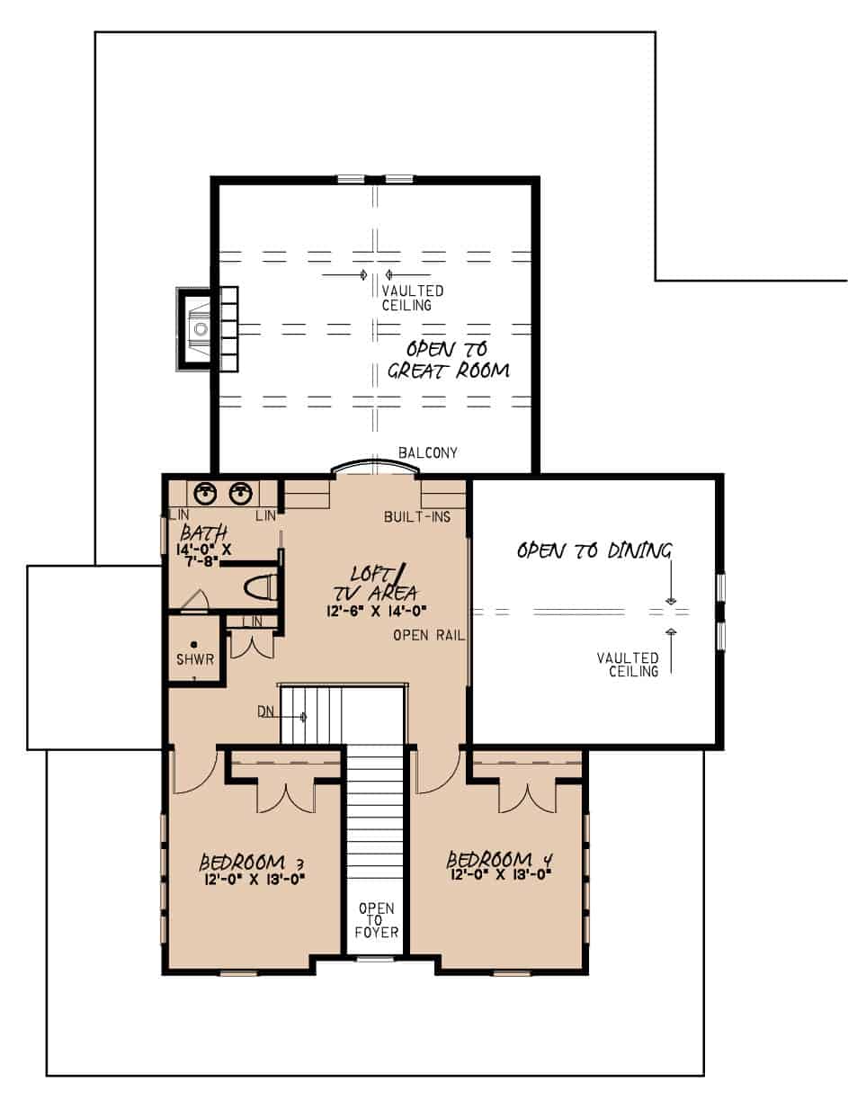 Floor Plan Upper Level