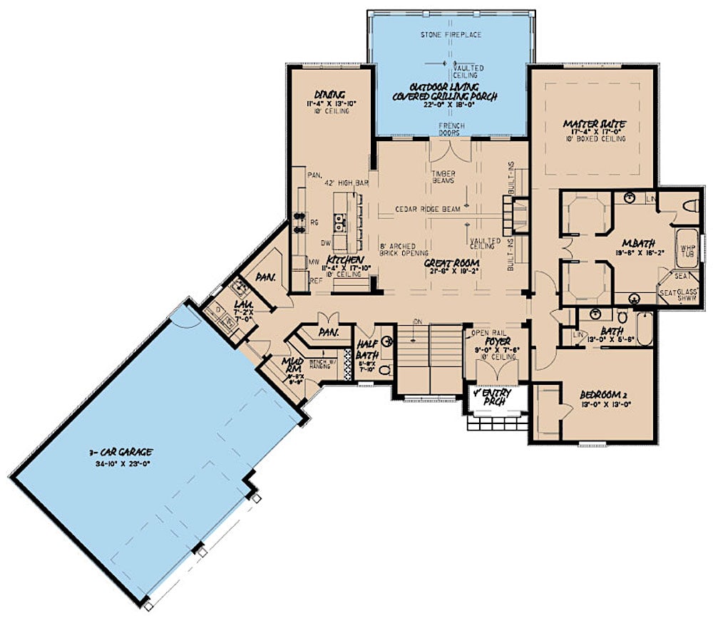 Floor Plan Main Level